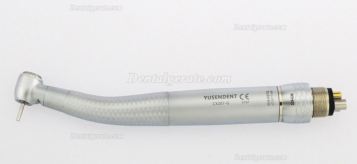 YUSENDENT&reg; CX207-GK-PQ Zahnarzt LED Glasfaser Handst&uuml;ck KAVO Kompatibel (Mit Koppler x1 + Ohne Koppler x2)